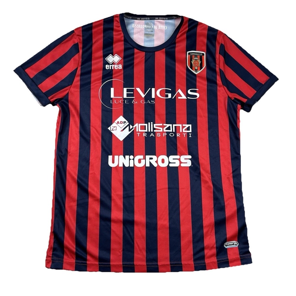 Errea Campobasso Soccer Jersey Mens M Italy Football 2021-2022 Home Kit